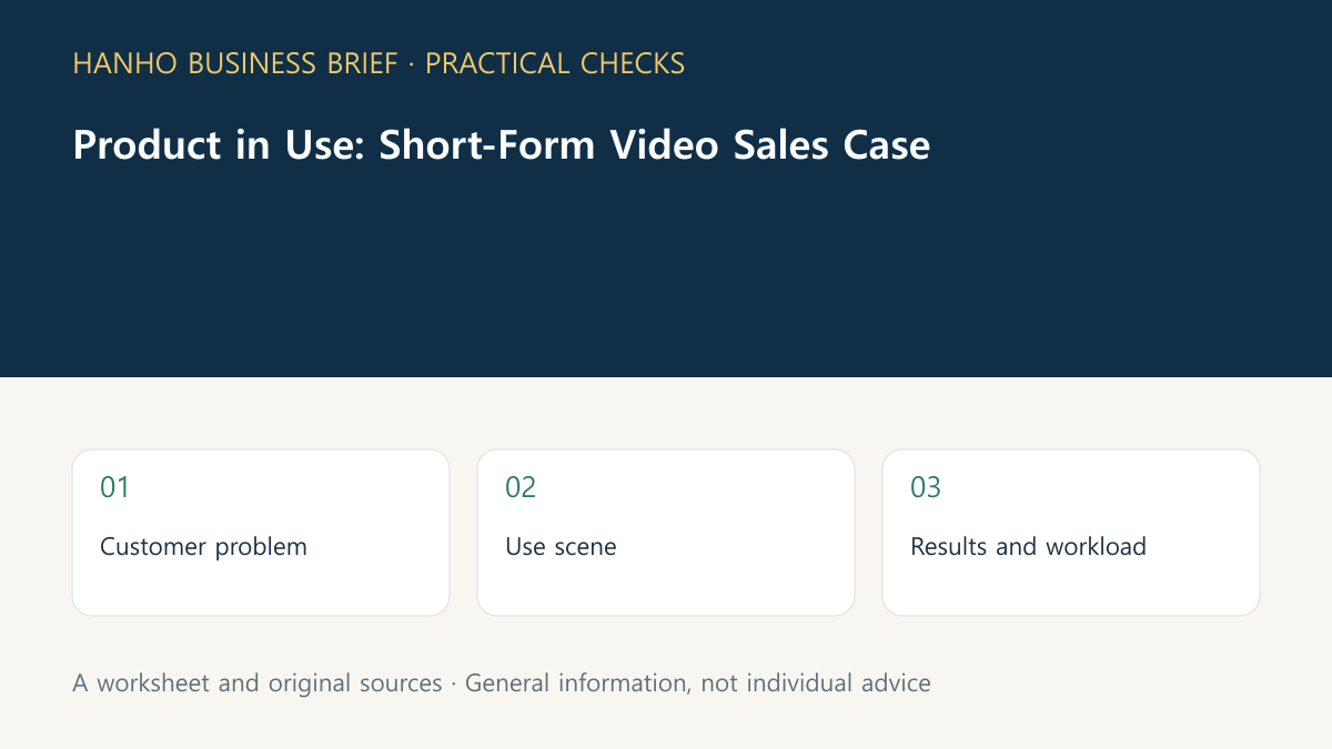Plan content around product use